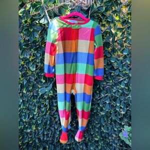 10/$25 • Gap‎ Happy Plaid Zip Footed Sleeper